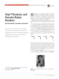 Hopf Fibrations and Hurwitz-Radon Numbers