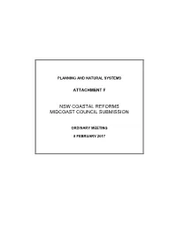 Nsw Coastal Reforms Midcoast Council Submission