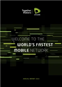 Welcome to the World's Fastest Mobile Network