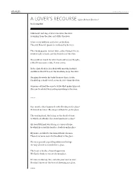 A Lover's Recourse