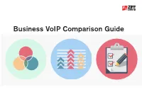 Business Voip Comparison Guide Introduction