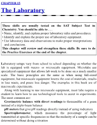 CHAPTER 15 the Laboratory