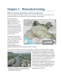 Chapter 3 Watershed Setting