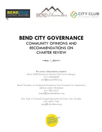 Charter Review Report