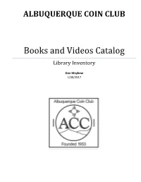 Library Inventory
