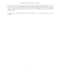 Scientific Notation and Metric Prefixes This Worksheet and All Related Files