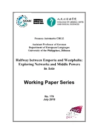Working Paper Series