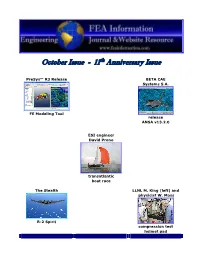 FEA Newsletter October 2011