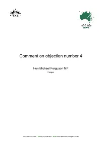 Comment on Objection 4