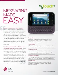 Messaging Made Easy