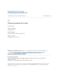Neuroscientists in Court Owen D