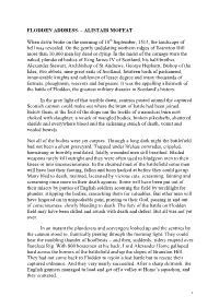 AM Flodden Speech
