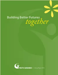 Building Better Futures Together