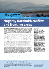 Policy Brief and Accompanying Report Were Drawn from Security and Livelihoods
