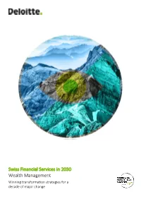 Swiss Financial Services in 2030 Wealth Management Winning Transformation Strategies for a Decade of Major Change 00