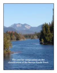 The Case for Compromise on the Classification of the Boreas Ponds Tract. Board of Directors