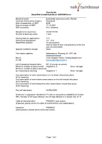 Of 3 Exochorda Simplified Standard Protocol