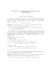 PETER-WEYL THEOREM and ITS APPLICATIONS 1. Some Functional