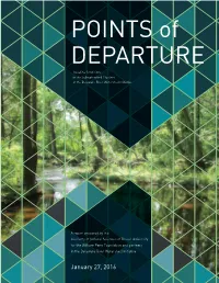 POINTS of DEPARTURE Baseline Conditions in the Subwatershed Clusters of the Delaware River Watershed Initiative