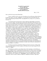 SRGL 2011 Information Statement