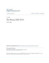 The Ithacan, 2001-03-01