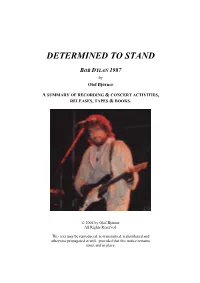 1987 Determined to Stand LETTER.Pdf