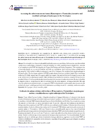 Article Accessing the Subterranean Ant Fauna (Hymenoptera: Formicidae) in Native and Modified Subtropical Landscapes in the Neotropics
