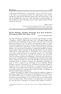 Book Reviews 275 Methodologies of Field Enquiries' As Lying Locked In