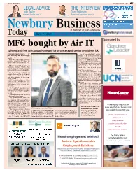 Newbury Business Today