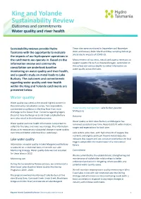 Water Quality Commitments Factsheet