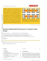 Arxiv:0808.2557V1 [Quant-Ph] 19 Aug 2008 Ulse Nie