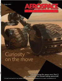 Curiosity on the Move