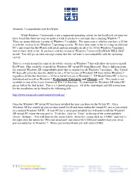 Important Instructions for Windows 7 64-Bit Users