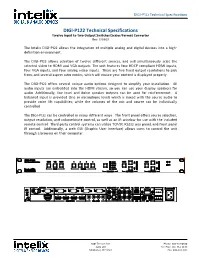 Technical Specifications
