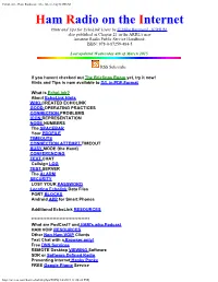 Echolink - Ham Radio Over the Internet by K5HUM