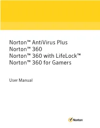 Norton 360 with Lifelock