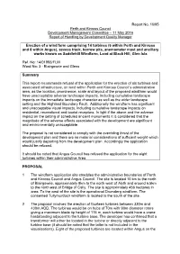 Perth and Kinross Council Development Management Committee – 11 May 2016 Report of Handling by Development Quality Manager
