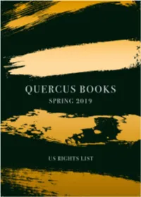Quercus Books US Rights List Spring 2019