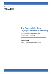 The Essential Guide to Legacy-Free Disaster Recovery