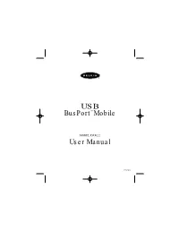 USB Busport™ Mobile User Manual