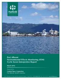 Port Alberni EEM Cycle 7