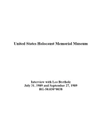 USHMM Finding