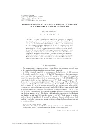 Algebraic Obstructions and a Complete Solution of a Rational Retraction Problem