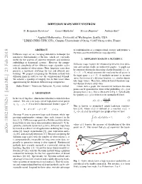 Diffusion Maps Meet Nystr\" Om