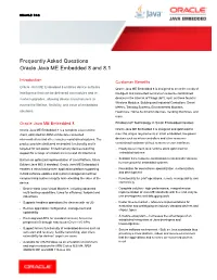 Oracle Java ME Embedded 8 and 8.1