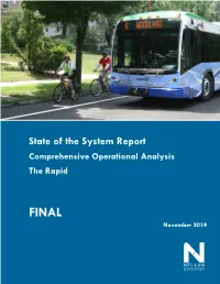 State of the System Report Comprehensive Operational Analysis the Rapid