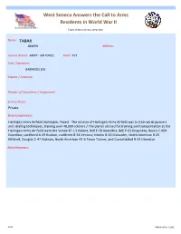 T Military Service Report