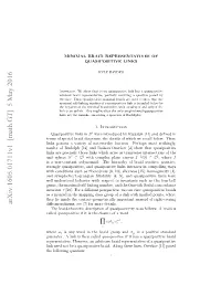 Arxiv:1605.01711V1 [Math.GT] 5 May 2016 Diﬀeomorphisms; See [7] for More Details