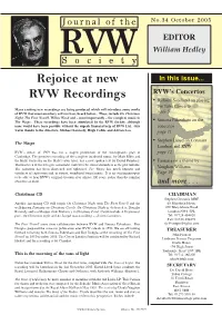 RVW Final Oct 05 19/10/05 9:32 AM Page 1