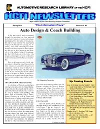 Automotive Research Library of the Hcfihcfihcfi